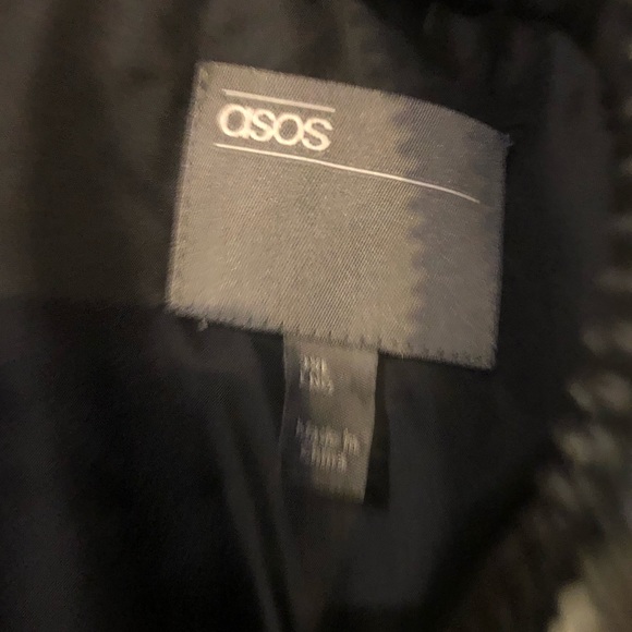 ASOS Silver Sequins Puffer Jacket 3XL - Picture 9 of 12
